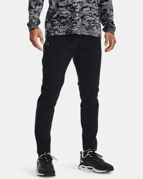Men's UA Stretch Woven Pants in Black image number 0